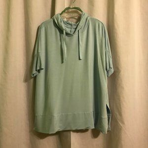 Workshop Republic Clothing blue hoodie